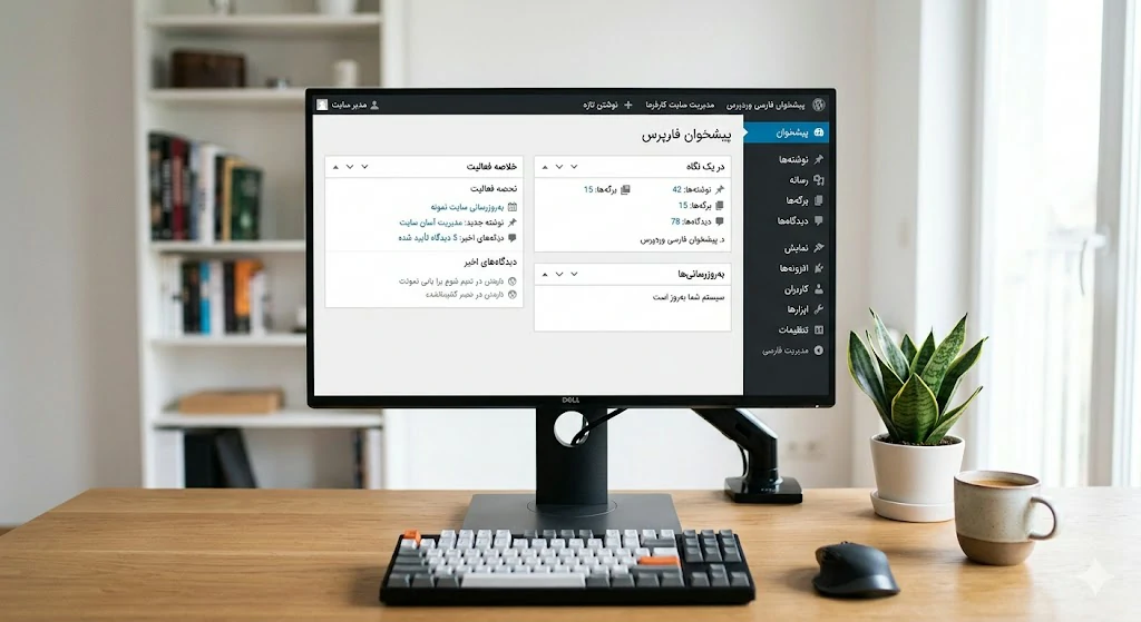 راحتی کار با وردپرس