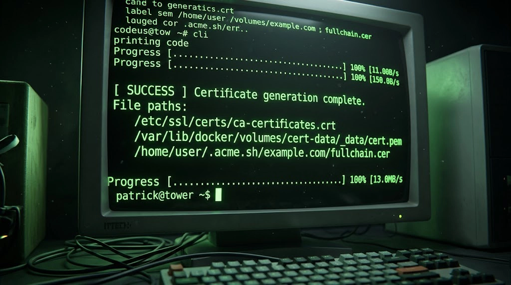 صدور موفقیت‌آمیز گواهی SSL با Let's Encrypt
